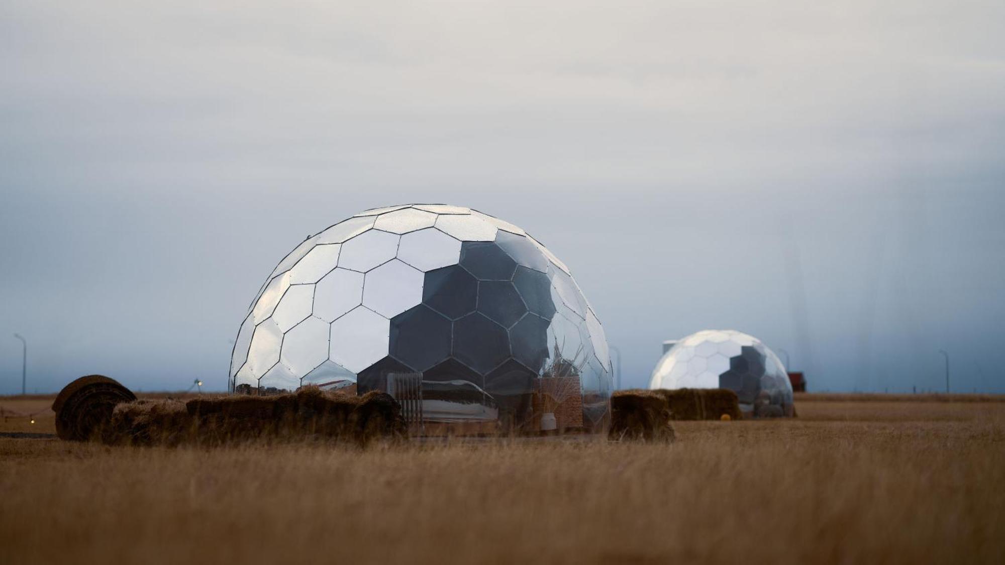 Helja Stay Glamping Domes Hella Ngoại thất bức ảnh