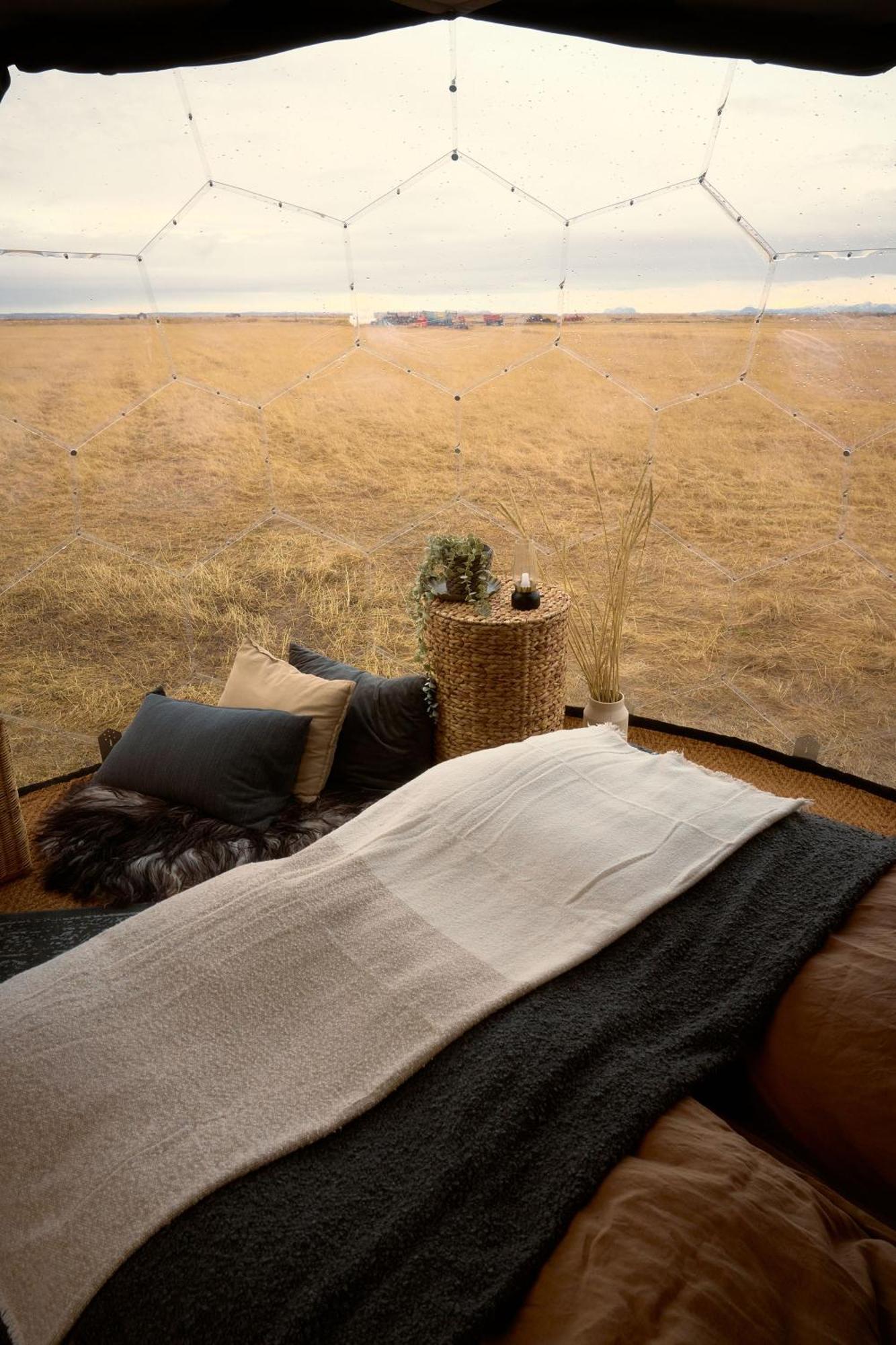 Helja Stay Glamping Domes Hella Ngoại thất bức ảnh