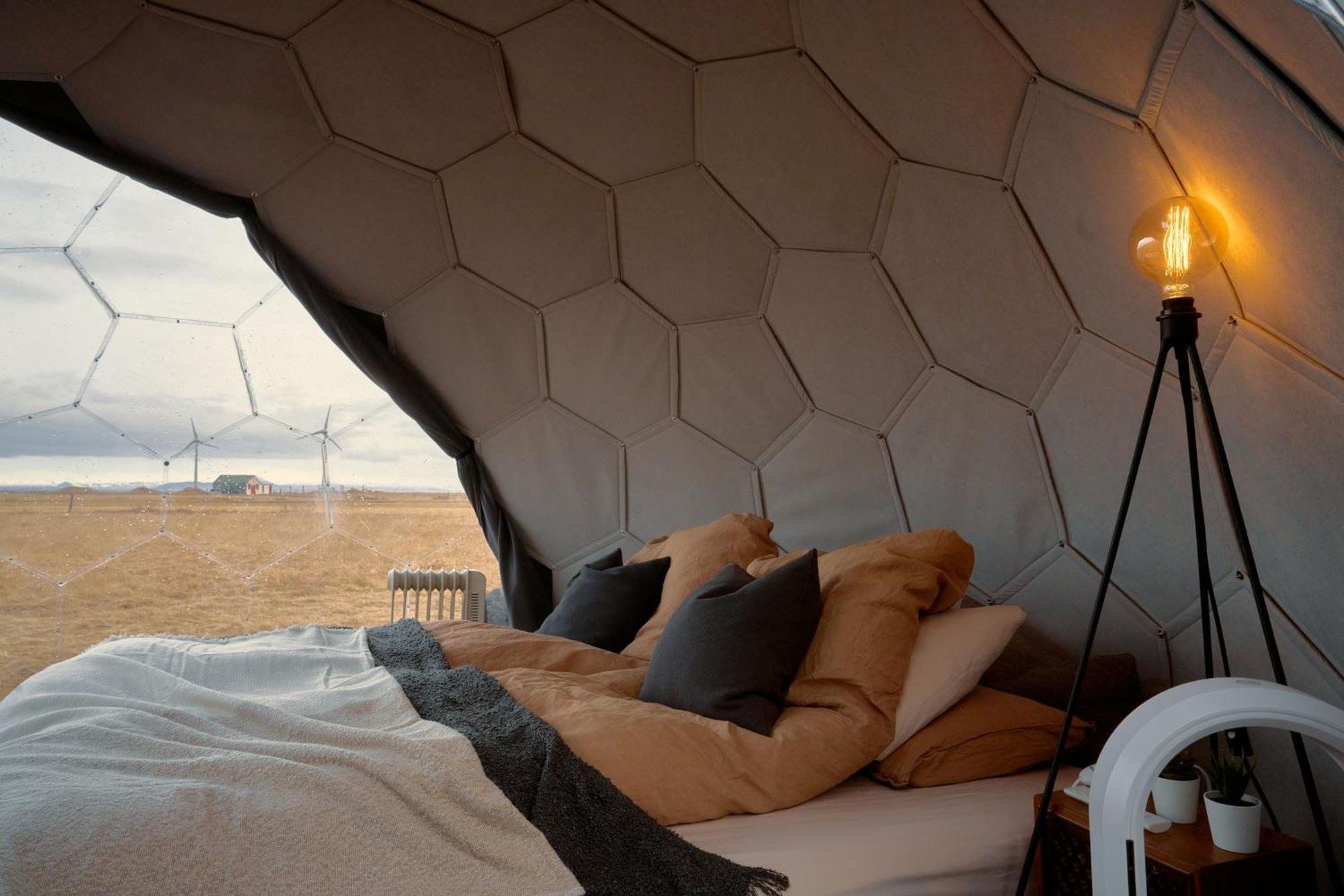 Helja Stay Glamping Domes Hella Ngoại thất bức ảnh