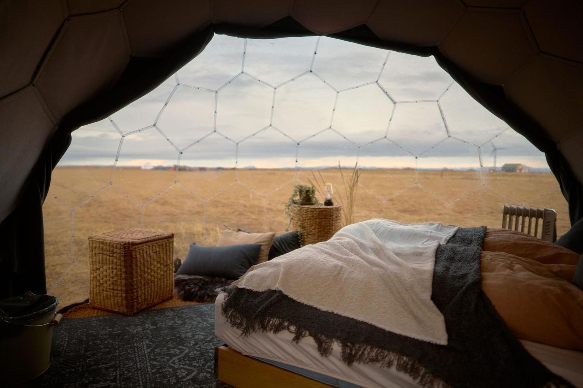 Helja Stay Glamping Domes Hella Ngoại thất bức ảnh