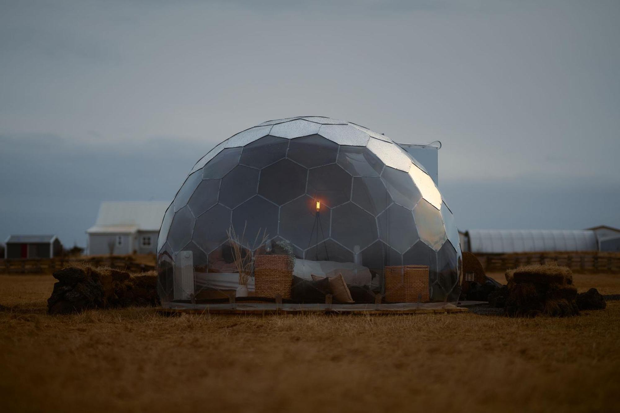 Helja Stay Glamping Domes Hella Ngoại thất bức ảnh